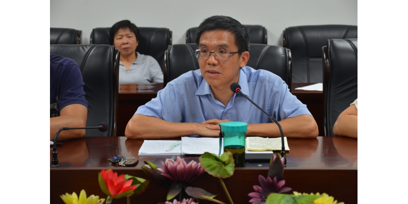 李清彪常务副校长发言